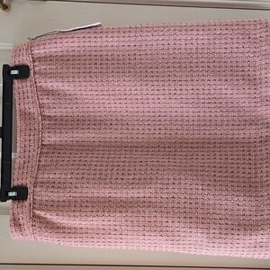 LIZ CLAIBORNE BRAND WOMEN'S PLUS PINK PROFESSIONAL SKIRT SIZE 14